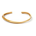 Pulsera-regulable-moderna-ba�ada-en-oro-de-24K