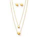 Set-collar-y-aretes-en-dos-tiempos-ba�ados--en-oro-de-24K
