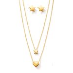 Set-collar-y-aretes-en-dos-tiempos-ba�ados--en-oro-de-24K