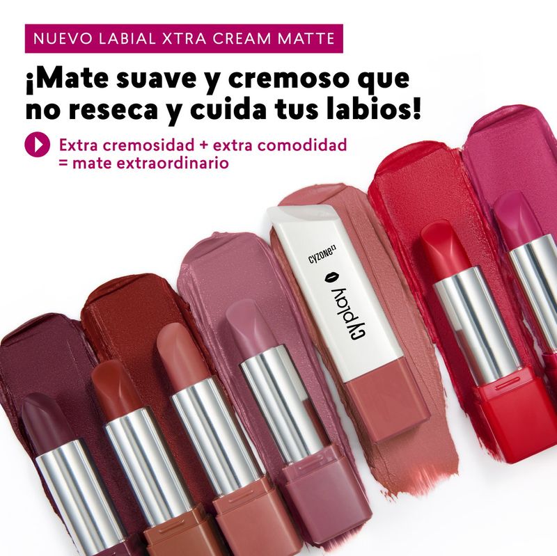 Labial-en-barra-Xtra-Cream-Matte-Cyplay