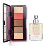 Set-Look-Pure-con-una-paleta-de-sombras-y-un-perfume-floral-para-mujer