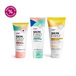 set-skin-first-hidratante---limpiadora---protector-solar-